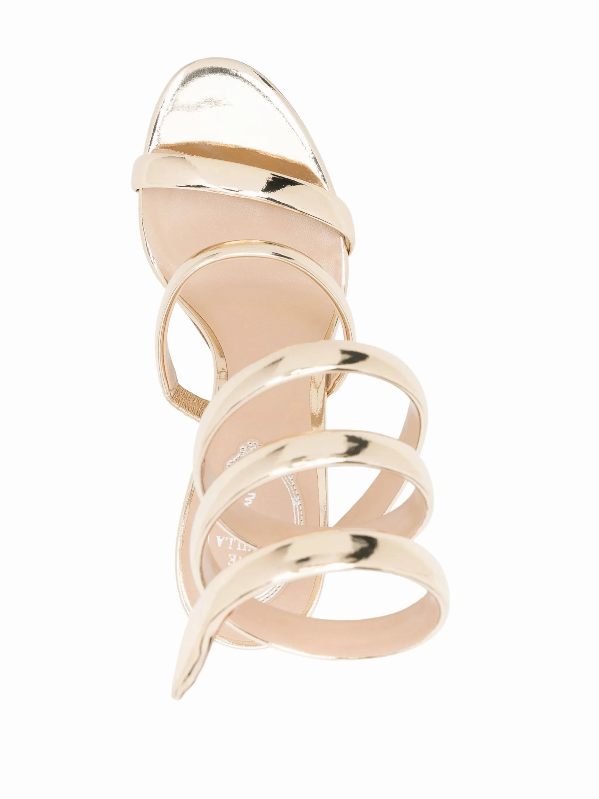 Leather Thong Sandals Cleo 105mm leather sandals