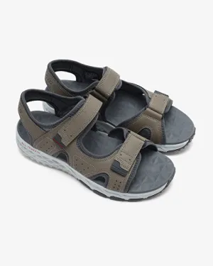 Sandals Cabo San Lucas Mexico ESCAPE PLAN TRAIL SANDAL  FOREVER PURSUIT - NATURAL GRAY