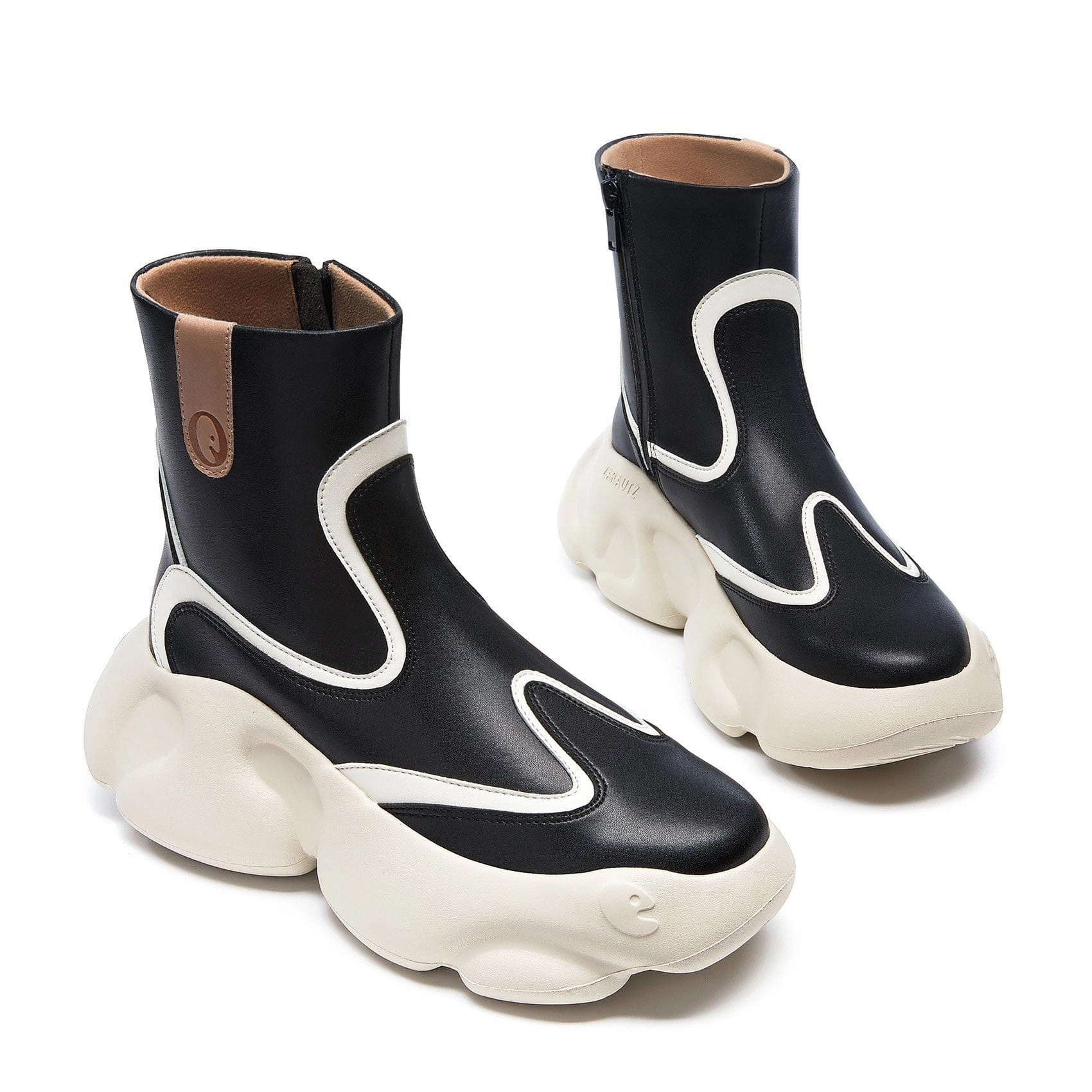 Straight Black Zarautz V Women Dark Brown Boots