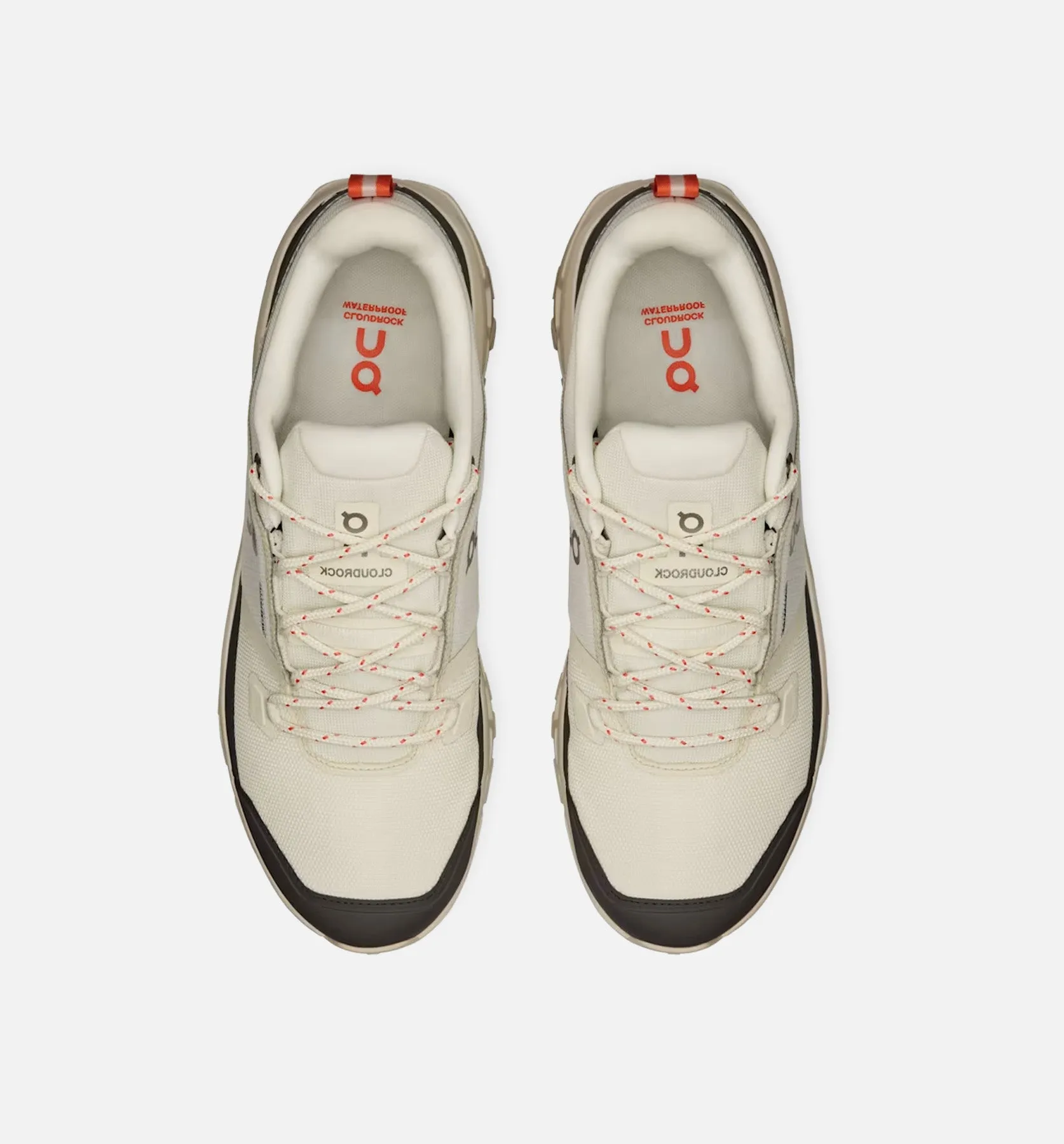 Cloudrock Low Waterproof Mens Lifestyle Shoe - Ivory/Ivory Ventilator Hiking Shoes