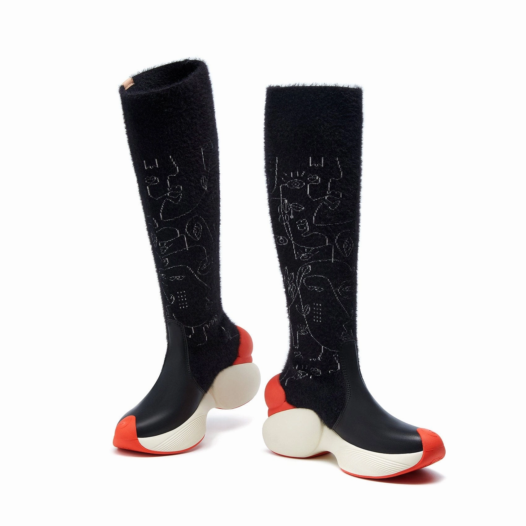 Short Leather Boots Masquerade Bilbao A5 Women