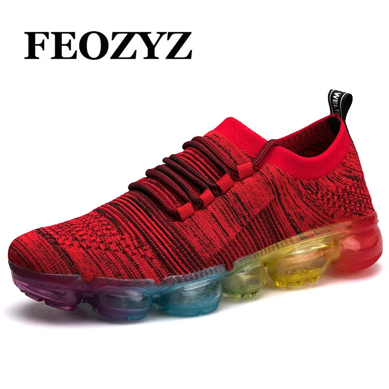 Men's Running Shoe with Shock Absorbing Air Soles Best Running Shoes For Ankles