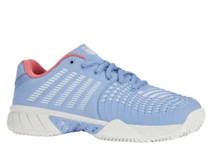 Tennis/pickleball Shoes K-Swiss Express Light 3 HB Ladies Tennis Shoe (Open Air/White/Strawberry Ice)