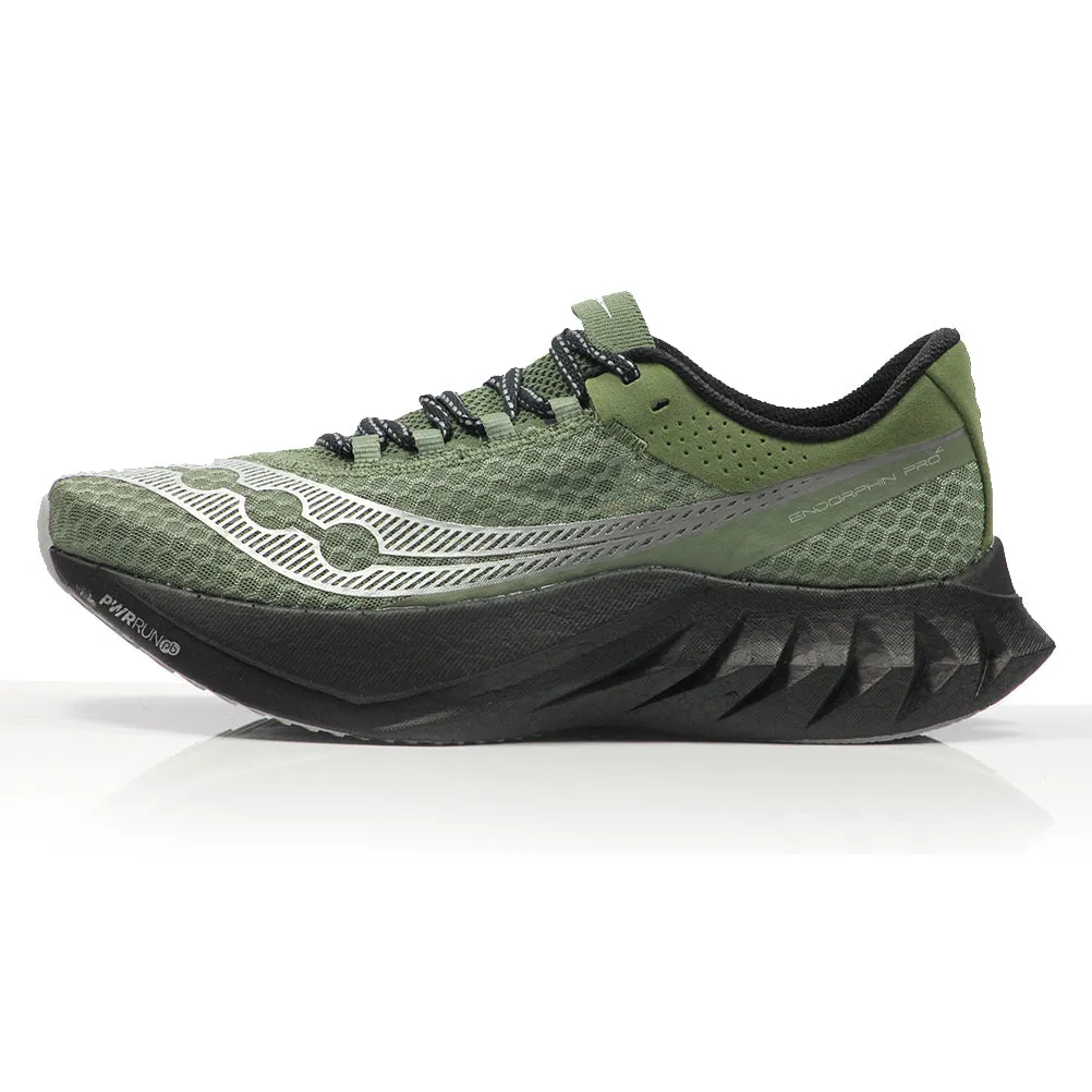 Saucony Endorphin Pro 4 Men's Running Shoe - Olivine/Black Sale Running Shoes