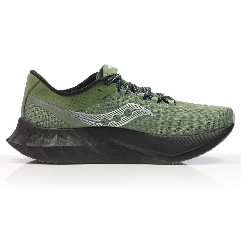 Saucony Endorphin Pro 4 Men's Running Shoe - Olivine/Black Running Shoes That Make You Run Faster