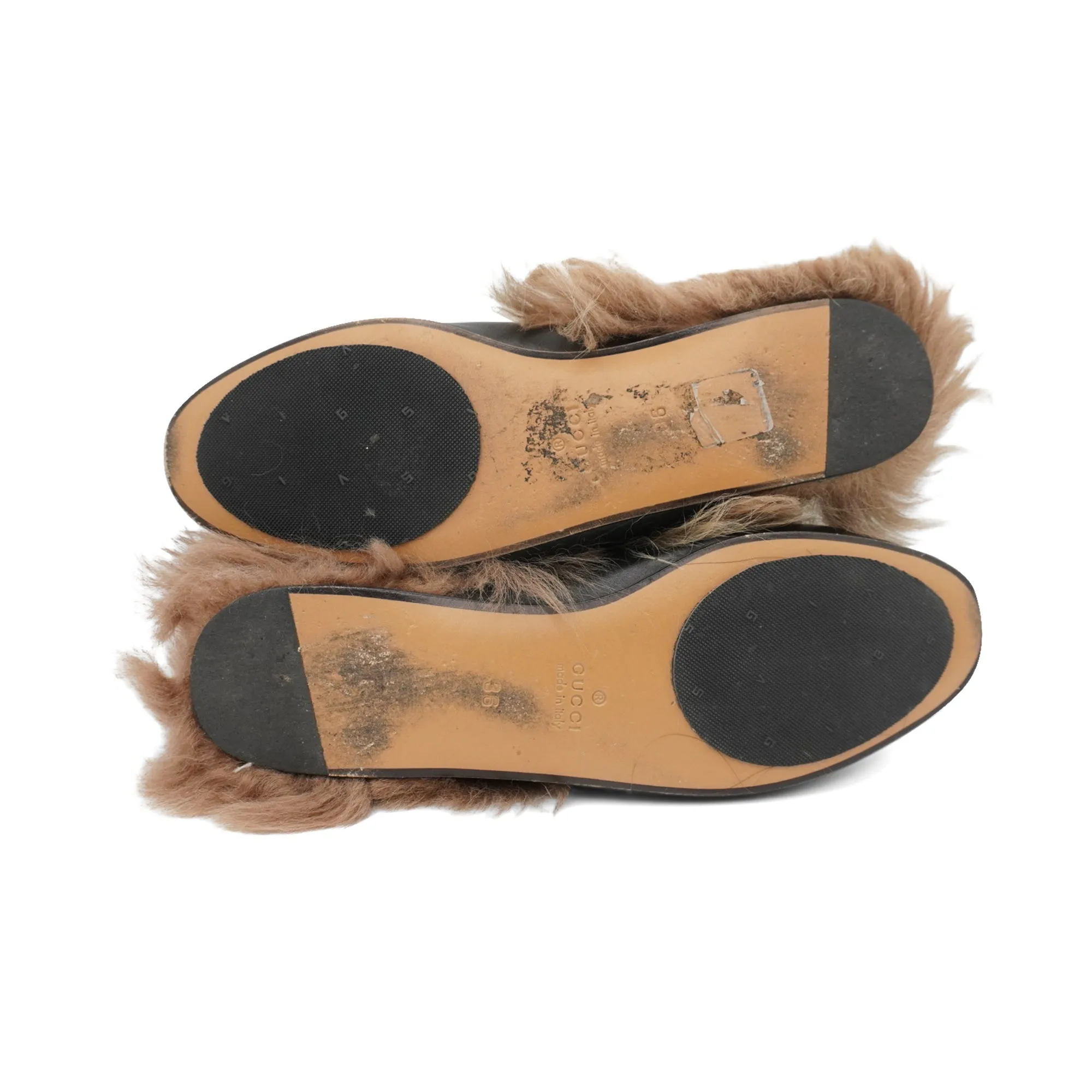 Gucci 'Princetown' Loafers - Women's 36 Ruched Loafers