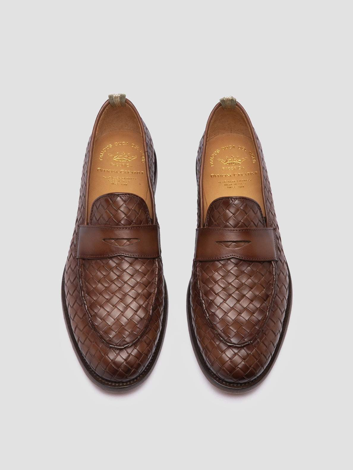 Chunky Loafers Outfit OPERA 003 - Brown Leather Penny Loafers