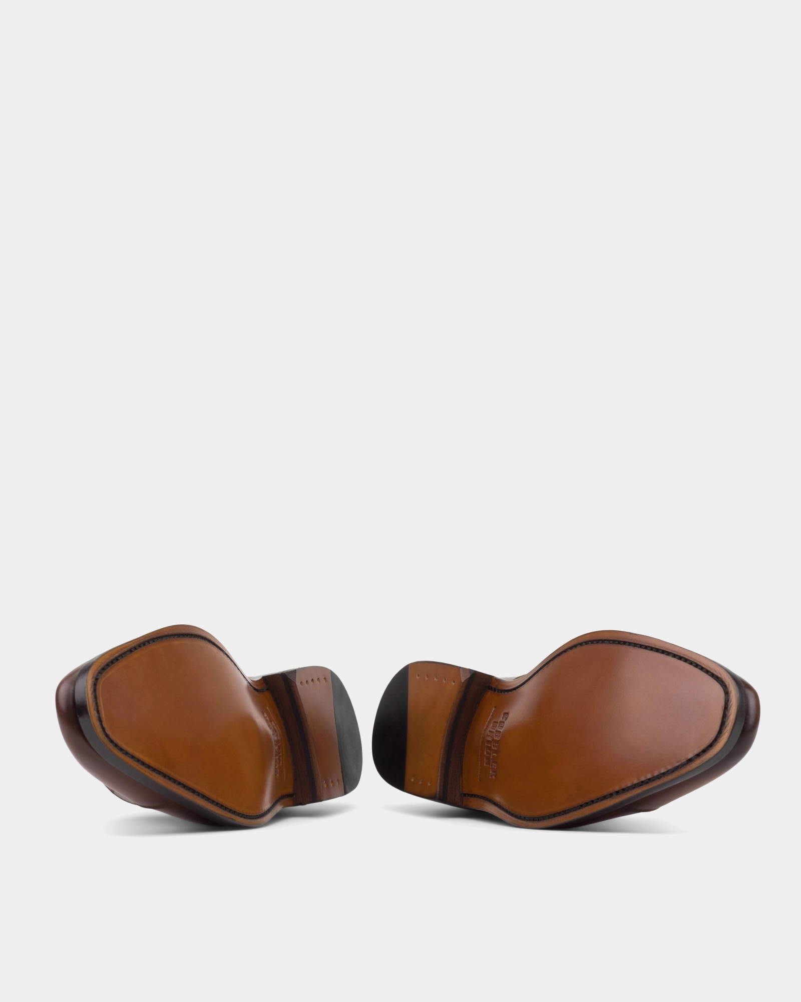 Shiny Oxfords Ashford Tobacco Cap Toe Oxford - 722