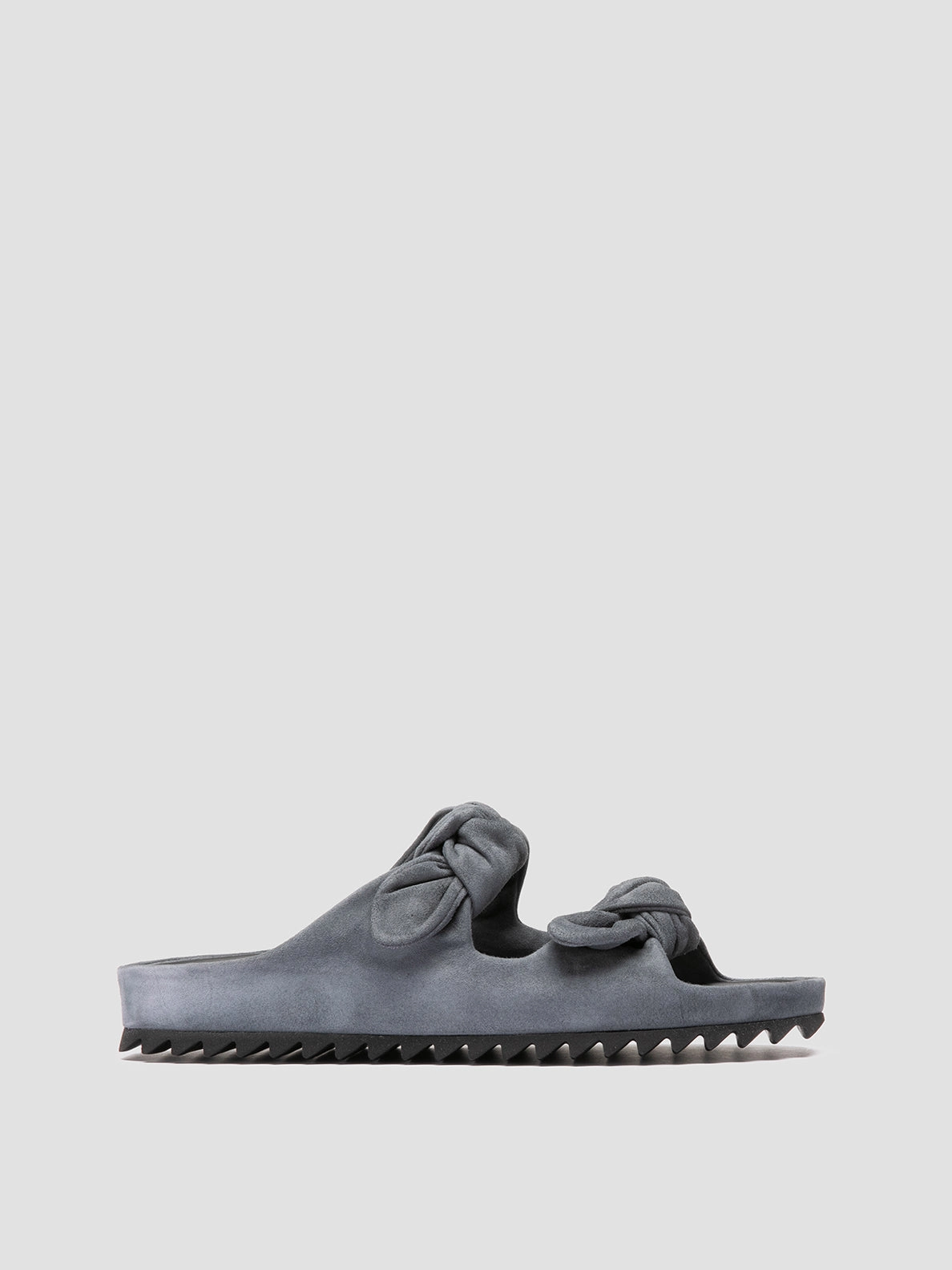 Best Sneaker Sandals PELAGIE 021 - Blue Suede Slide Sandals