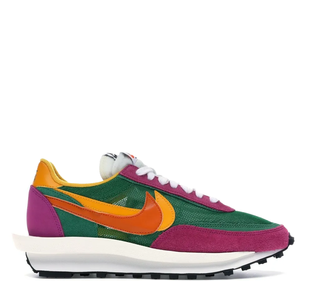 Nike Vintage Running Shoes Nike LD Waffle Sacai Pine Green