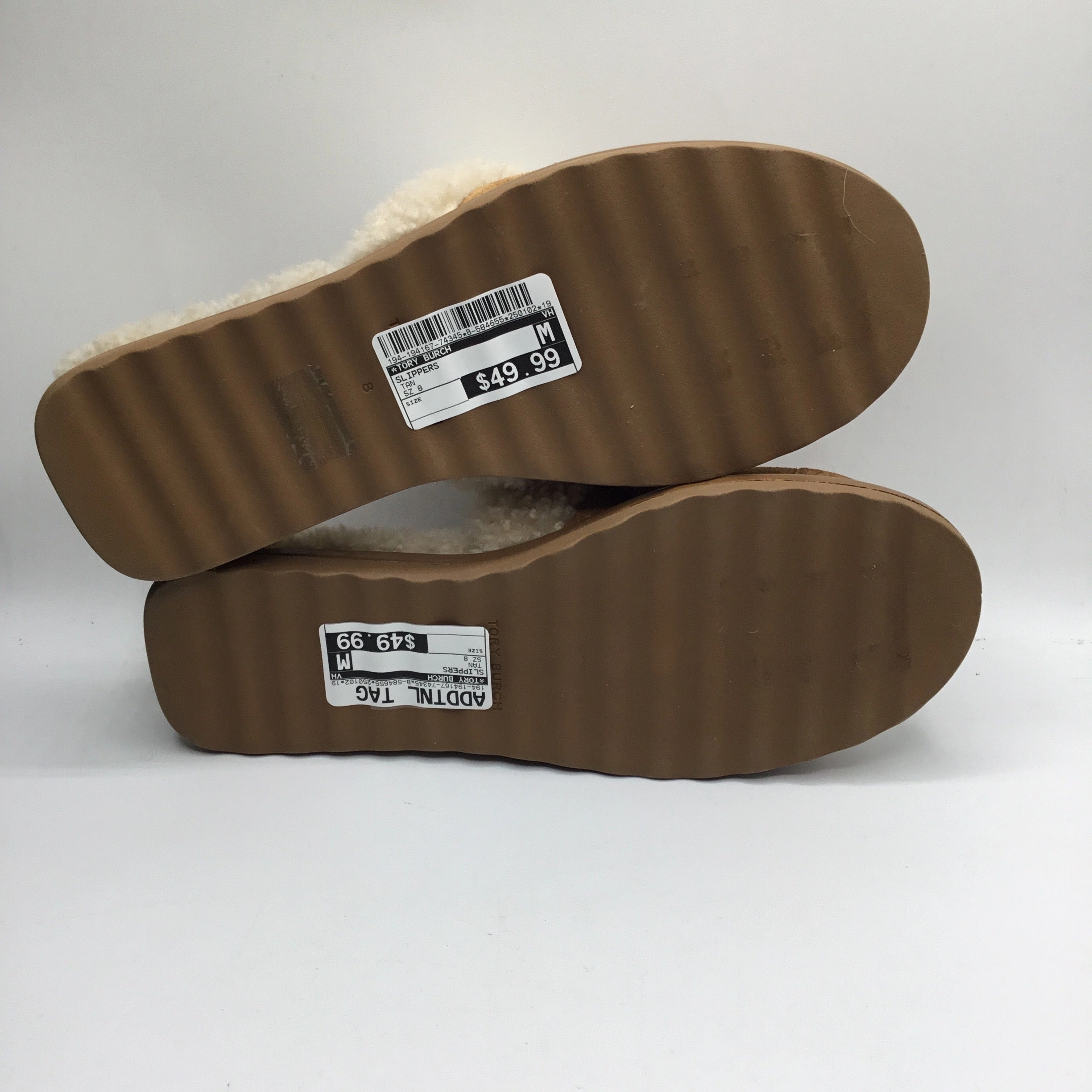 Slippers By Tory Burch In Tan, Size 8 Smelly Slippers