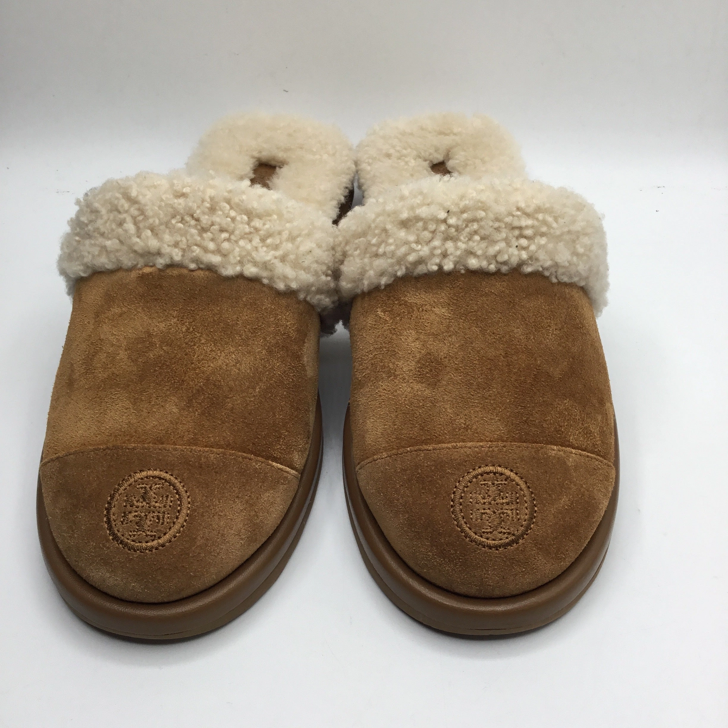 Slippers By Tory Burch In Tan, Size 8 Mustard Seed Slippers