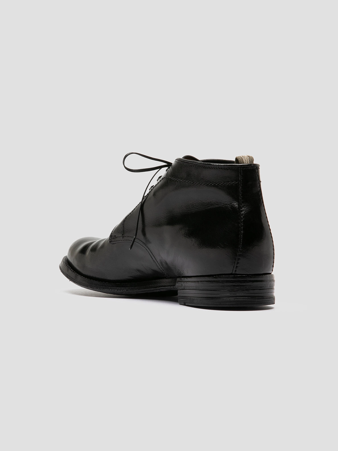 Vegan Boots ANATOMIA 88 - Black Leather Chukka Boots