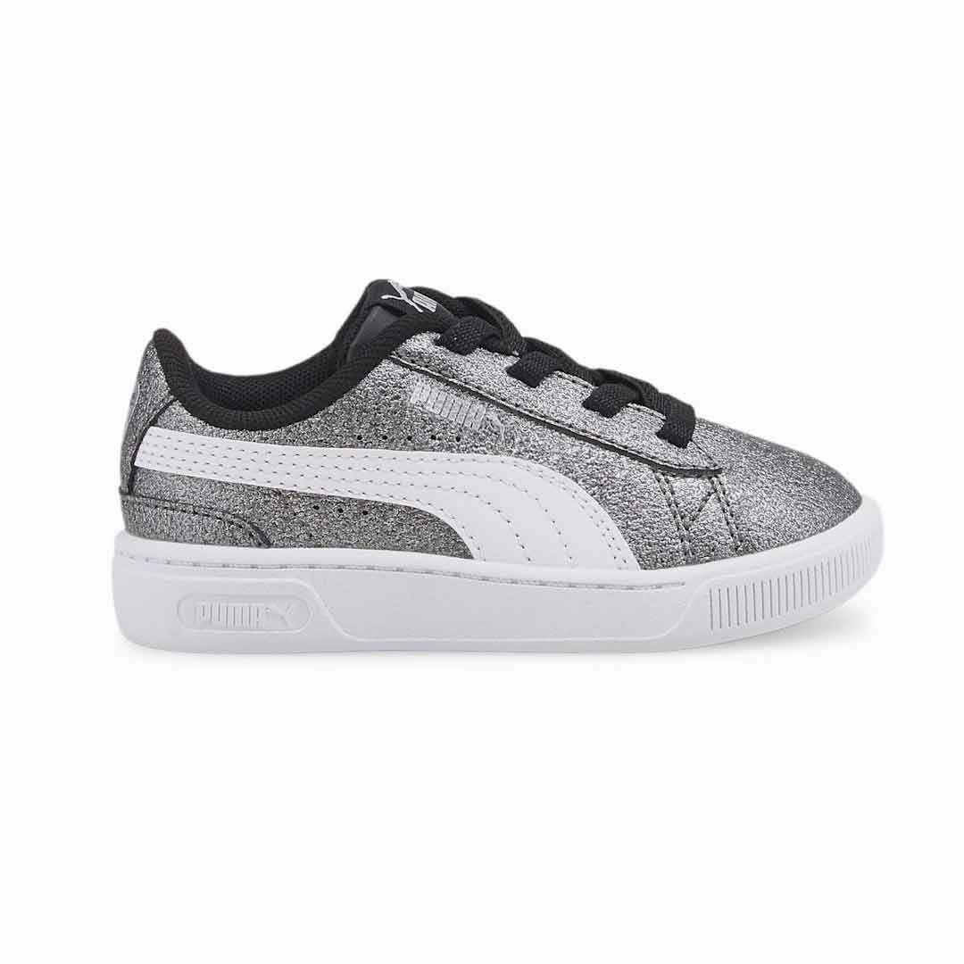 Puma - Kids' (Infant) Vikky V3 Glitz Shoes (384703 01) Puma Suede Hemp Athletic Shoe
