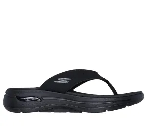 ON-THE-GO GOWALK ARCH FIT - SURFACER II - BLACK BLACK Sandals Woodcrest