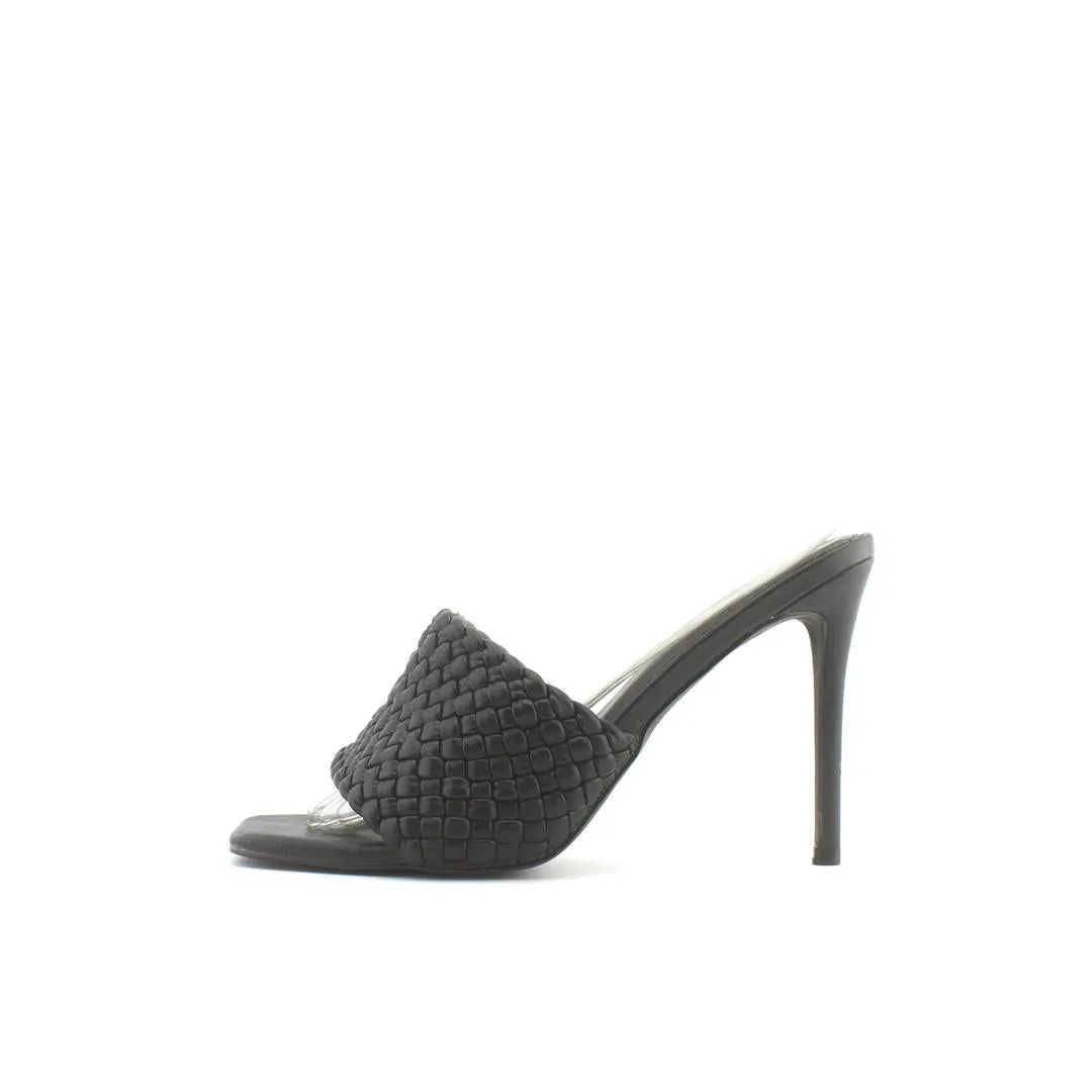 High Knee Boots Low Heel OLIVIA MILLER .