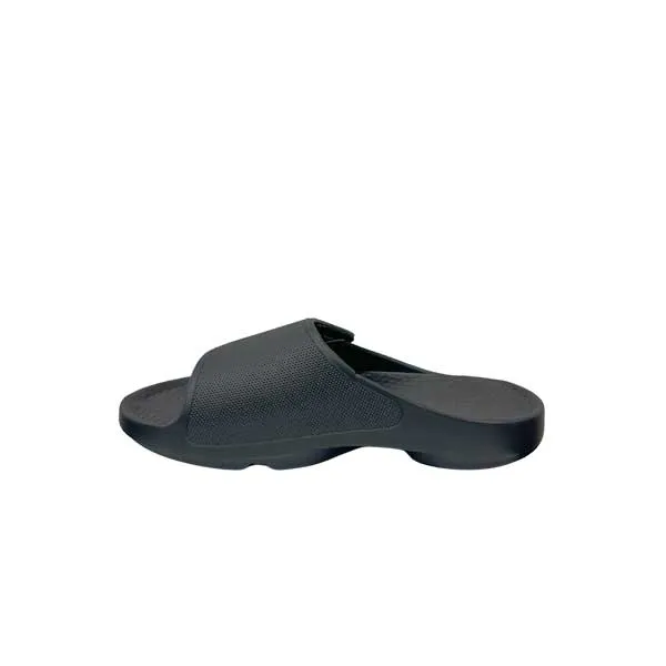 Sovella Men's PF Velcro Slide Dark Grey Sandals Bohemian