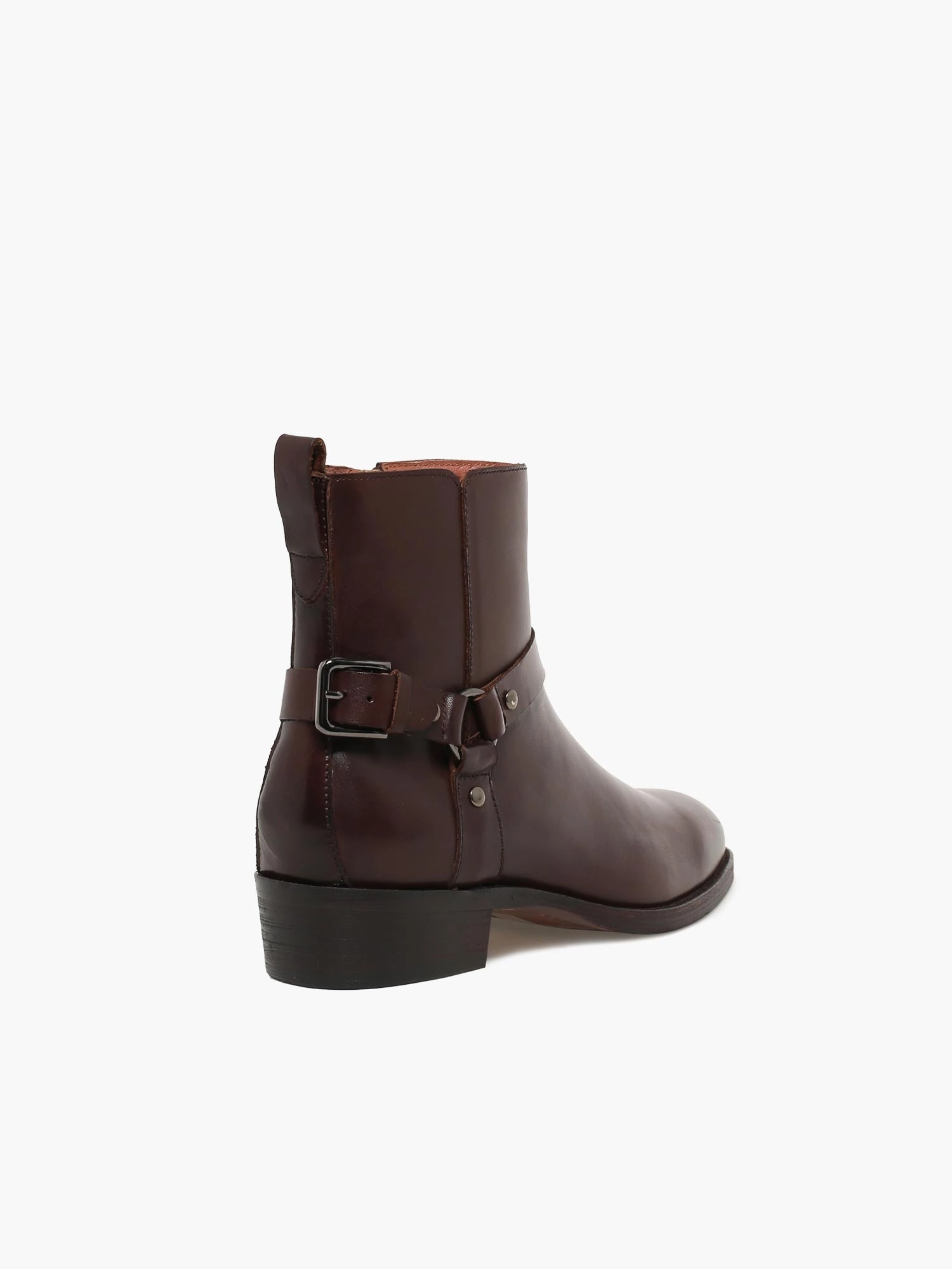 Hispanic Cowboy Boots Conor Brown Rock Washed Leather