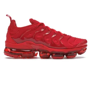 Nike Men's Air VaporMax Plus Shoes - University Red Nike Shoes Zero Drop