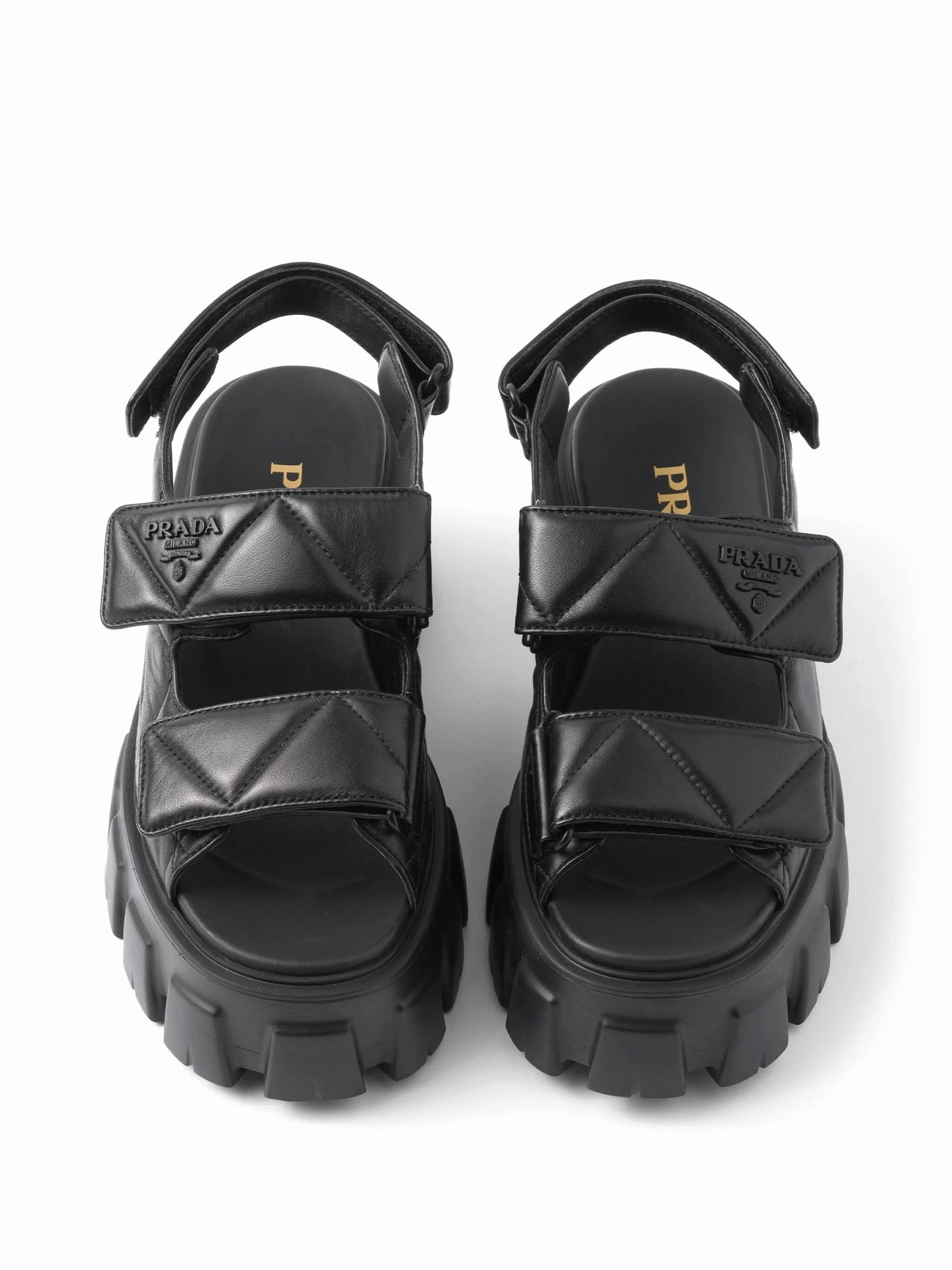 Sandals Good For Arch Support Monolith quilted leather sandals