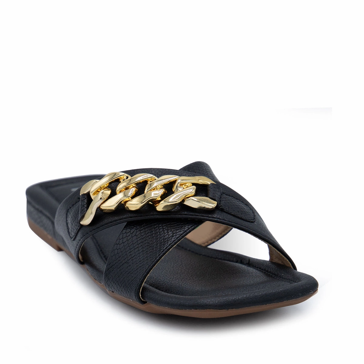 Diabetic Shoes And Slippers Black Casual Slipper 032078