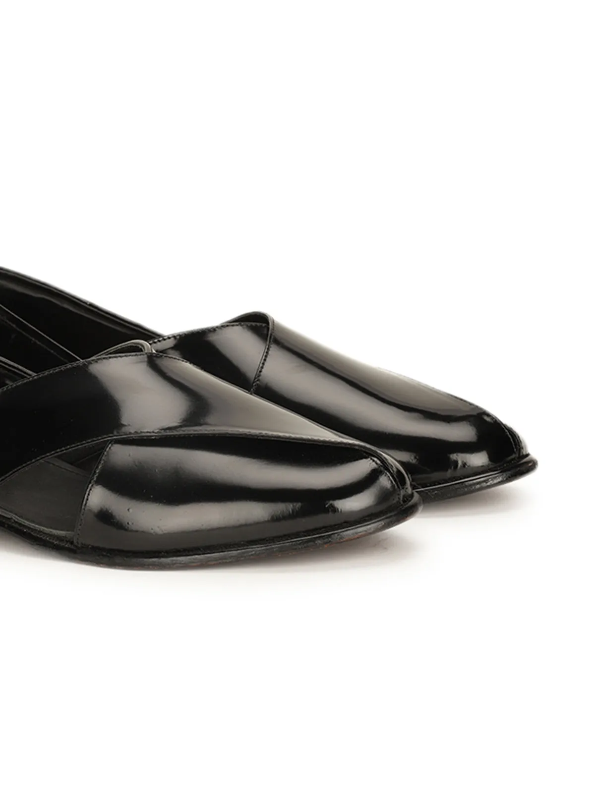 Eugenia Leather Ethnic Peshawari Sandals Sandals Rhythm And Blues