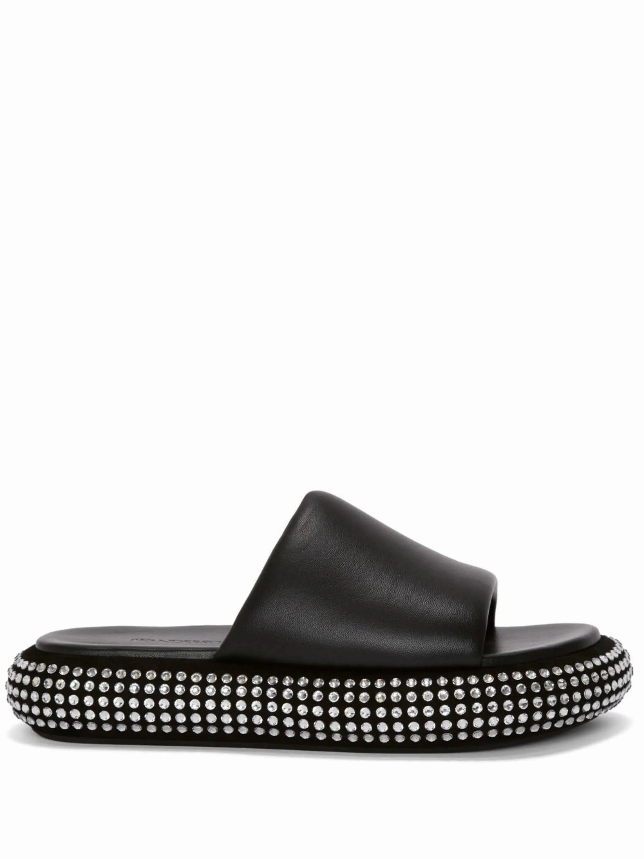 Sandals La Source crystal bumper-tube platform sandals