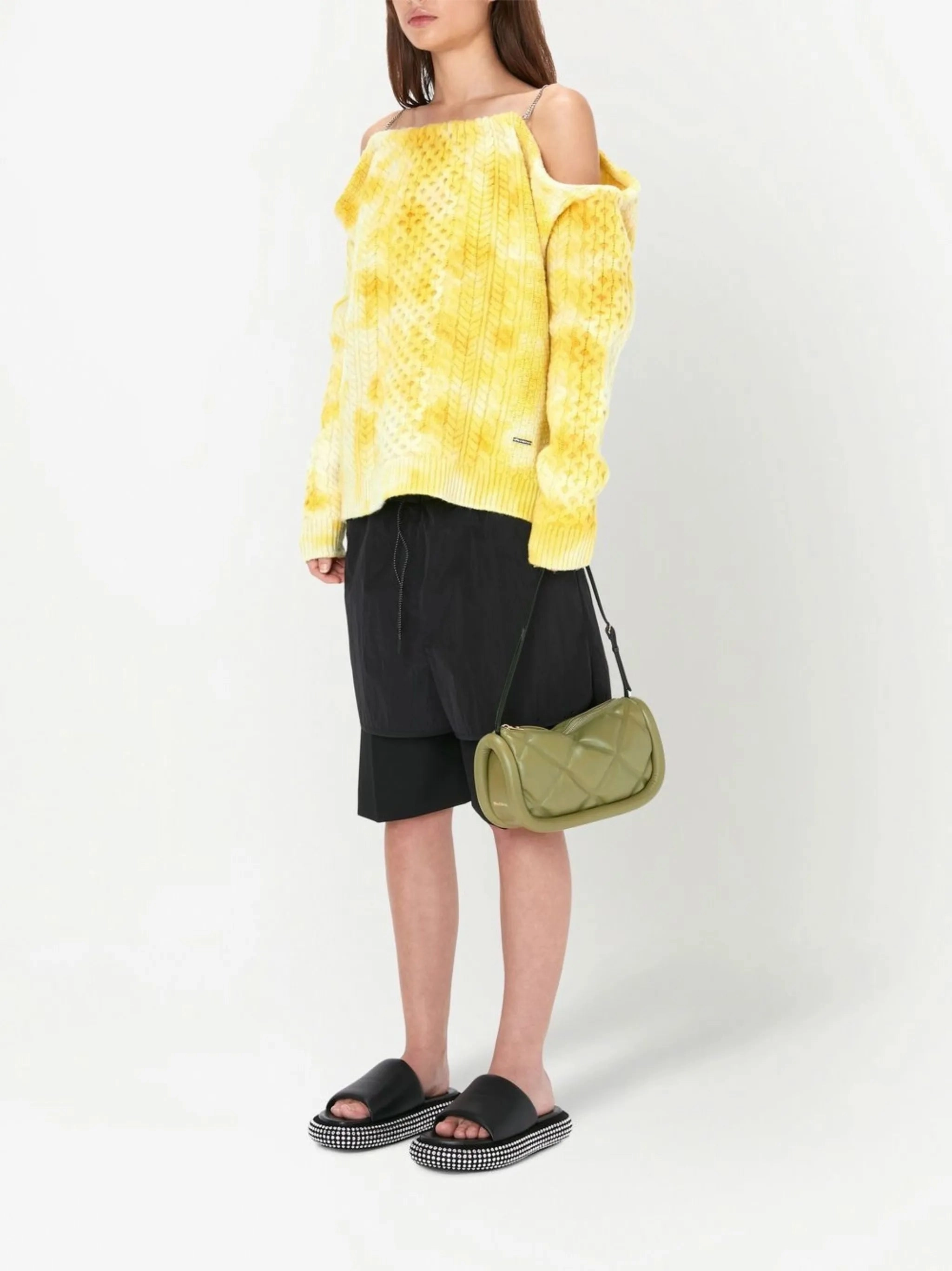 crystal bumper-tube platform sandals Libby Sandals