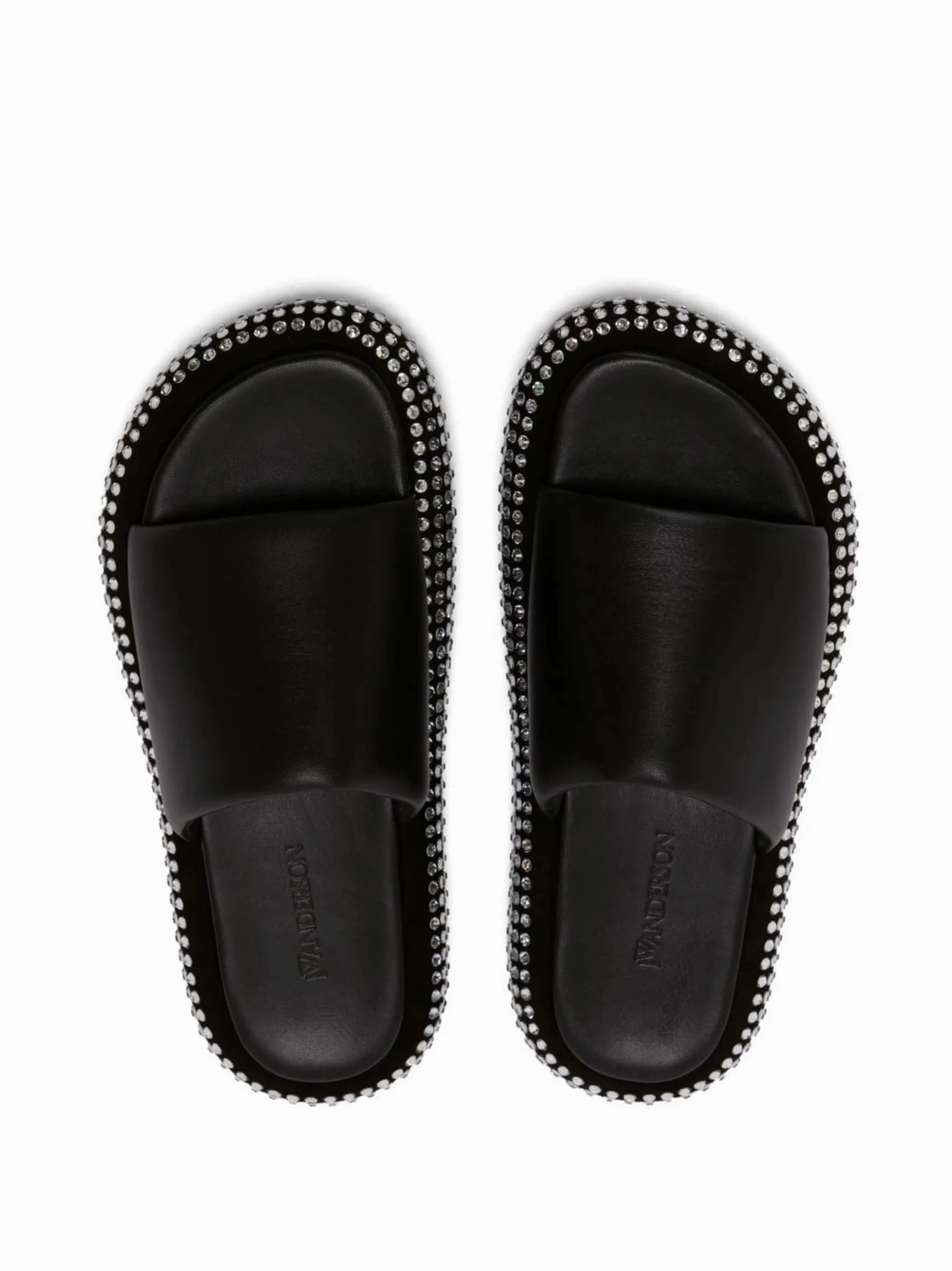 Ross Sandals crystal bumper-tube platform sandals