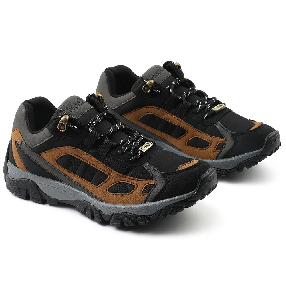 Running Shoes Xc Leap7x Black Sports Lacing Running Shoes For Men EAST-1 By Liberty