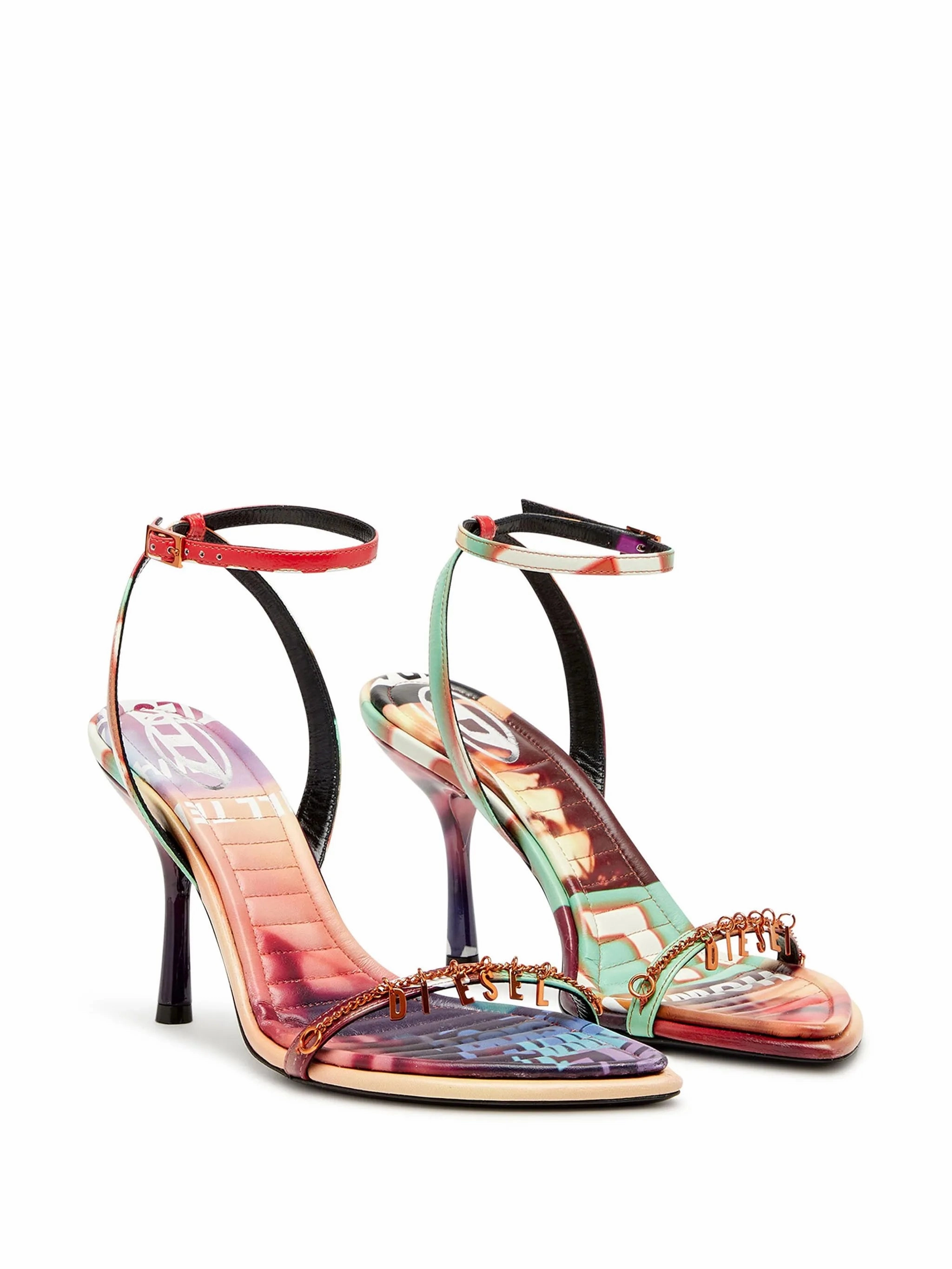 Sandals For Running D-Vina logo-charm sandals