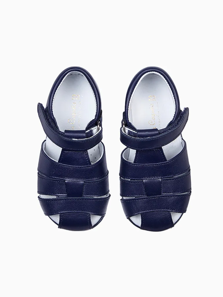 Navy Leather Toddler Toledo Sandals Dsw Sandals