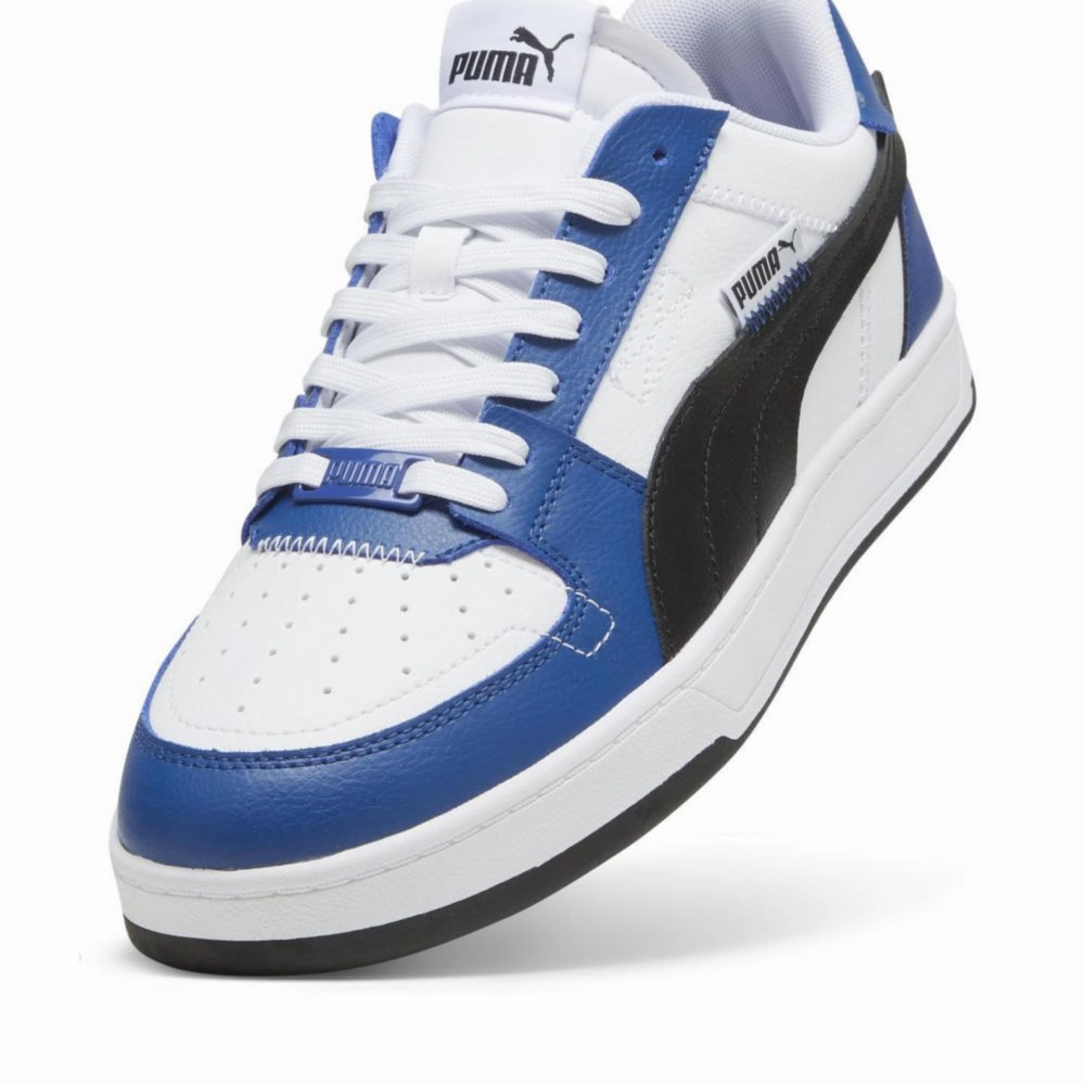 Puma Men's White/Black/Blue Caven Shoes Puma Flyer Runner Shoes