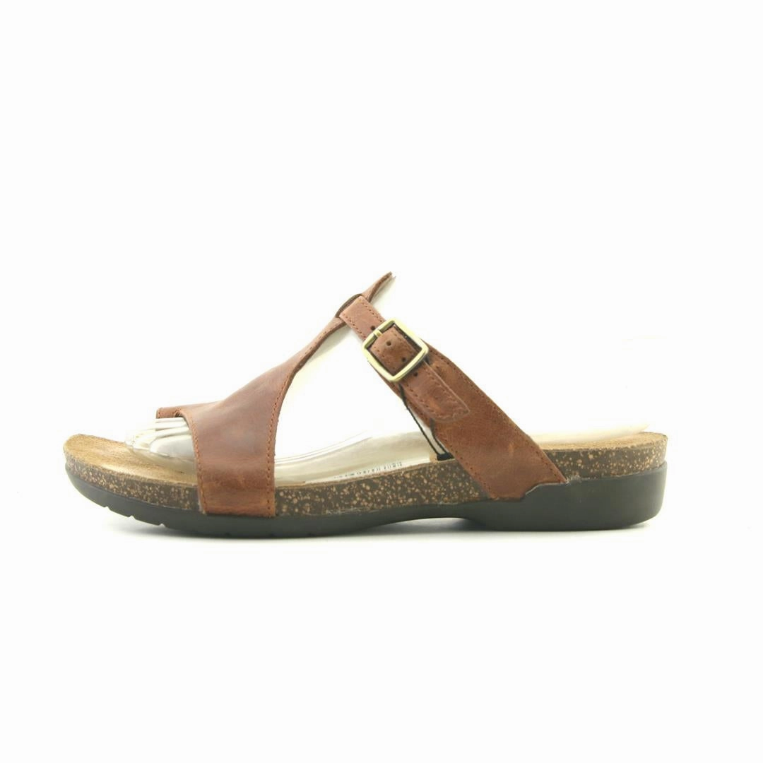 DANSKO  REMI BROWN WAXY BURNISHED LEATHER Good Slippers For Elderly