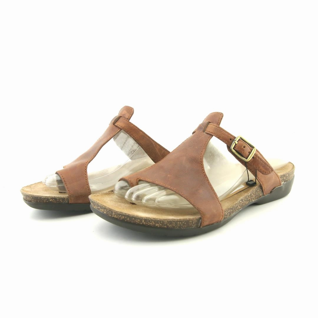 Cars Lightning Mcqueen Slippers DANSKO  REMI BROWN WAXY BURNISHED LEATHER