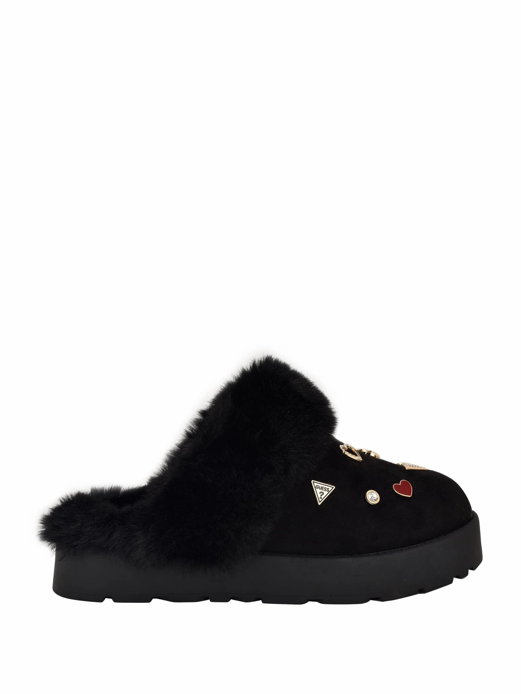 Dashie Charm Shearling Slippers Doxie Slippers
