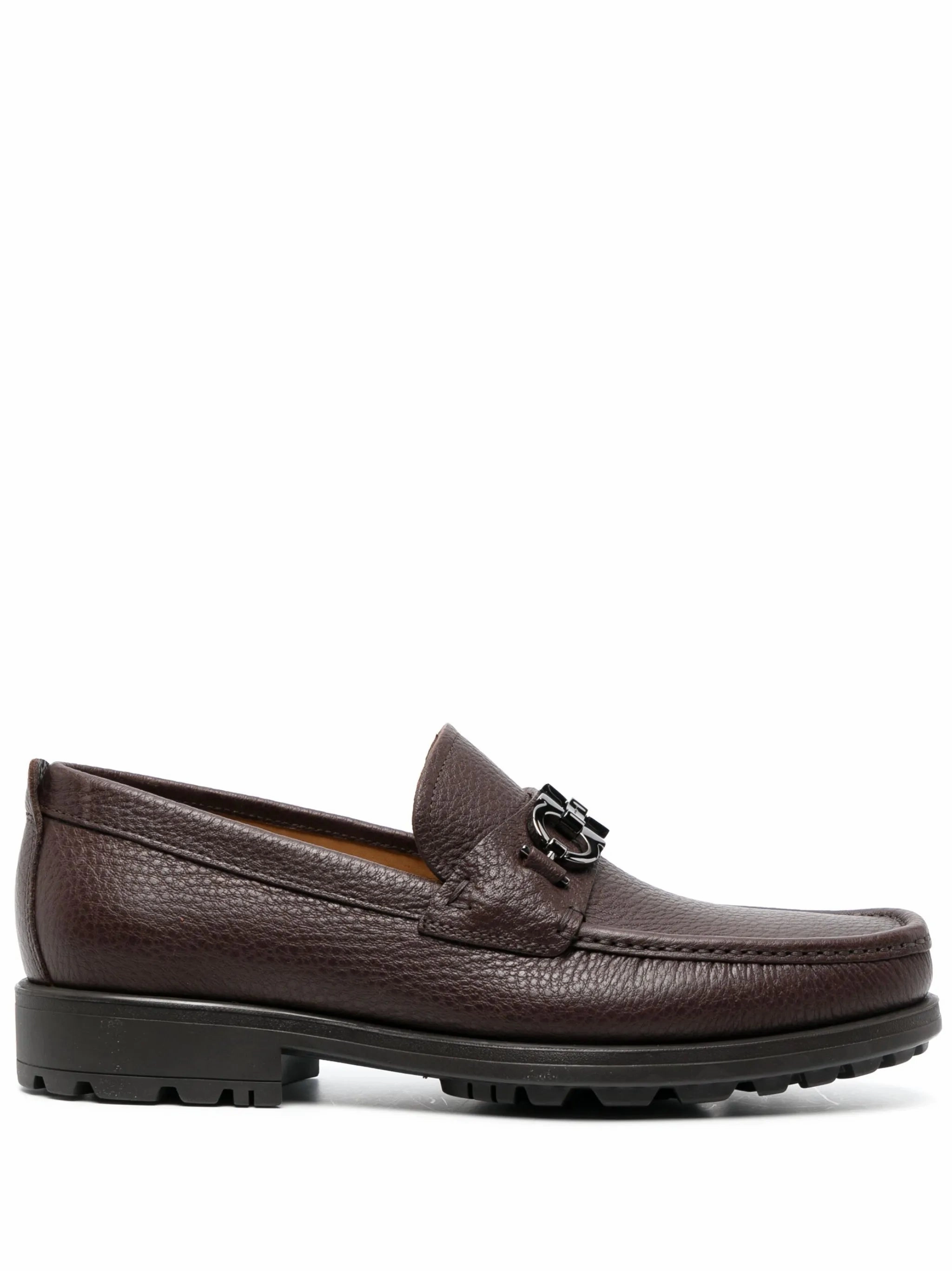 Wearing Loafers In The Winter David calf-leather loafers