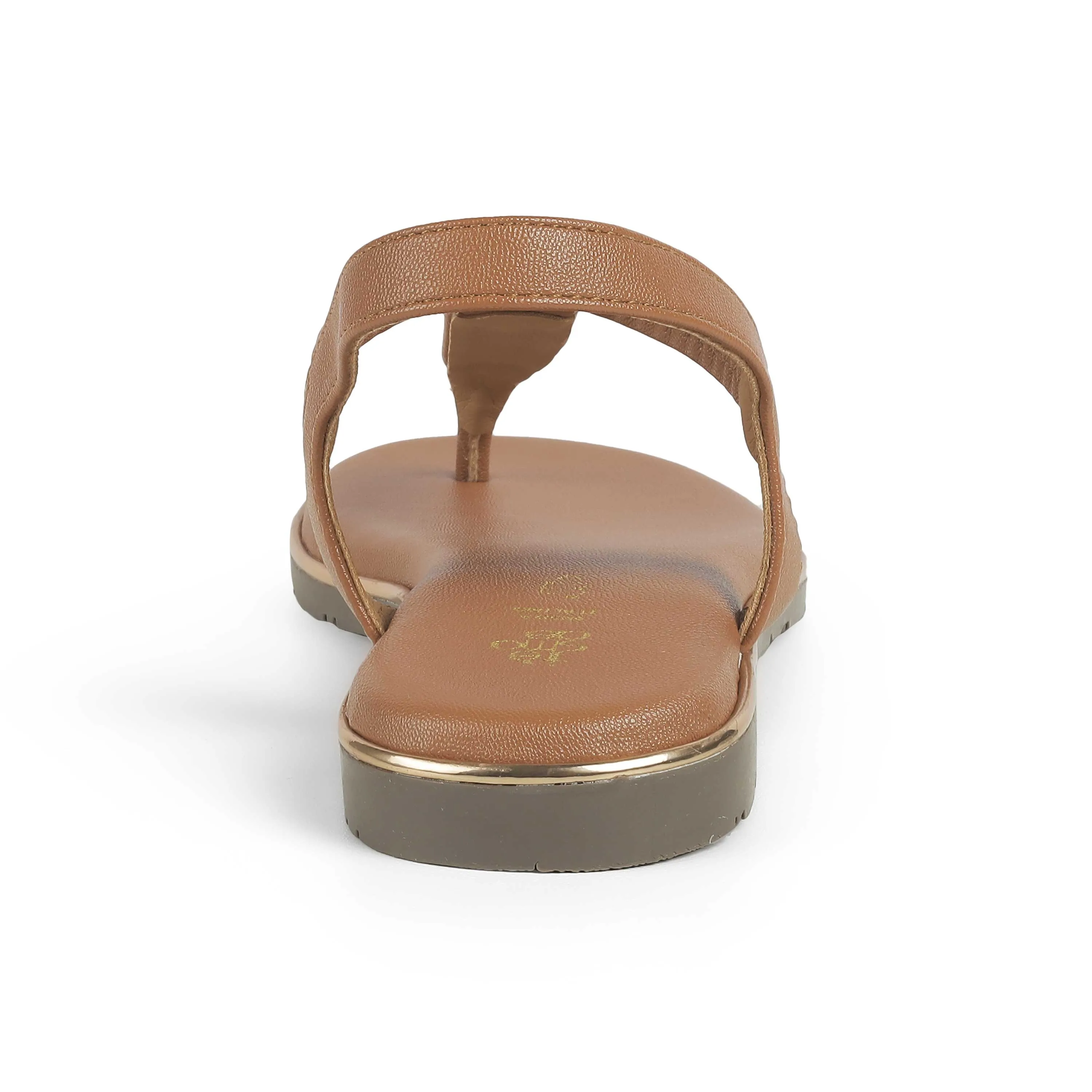 Tresmode Sola Tan Women's Dress Flats Flat Shoes Bike