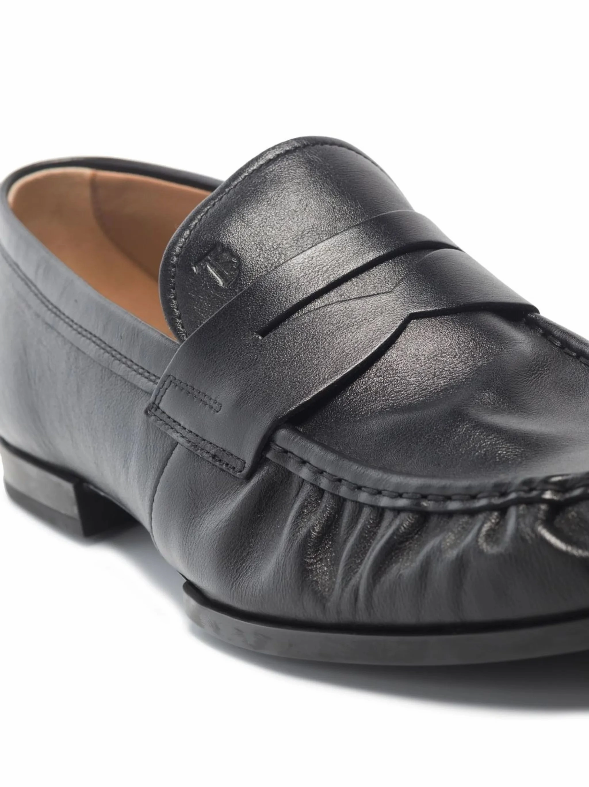 debossed-logo penny loafers Boots Loafers