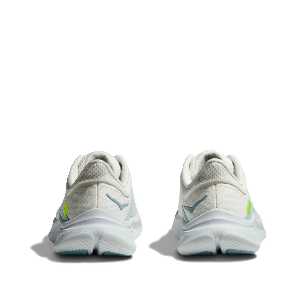 Hoka Women's Solimar Sneaker in White/Tundra Blue Slippery