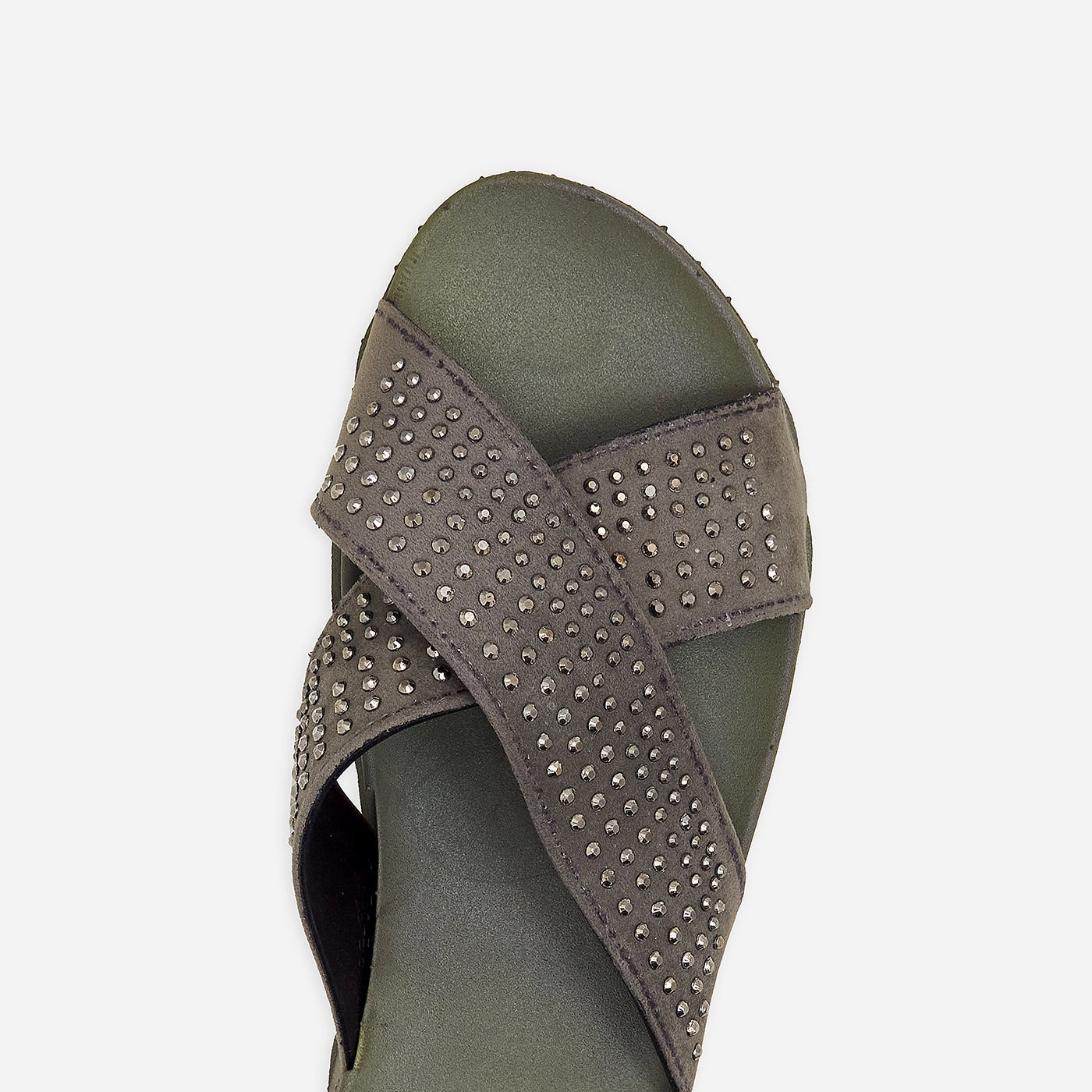 Cloud Cushion Slides Diamontes Slippers