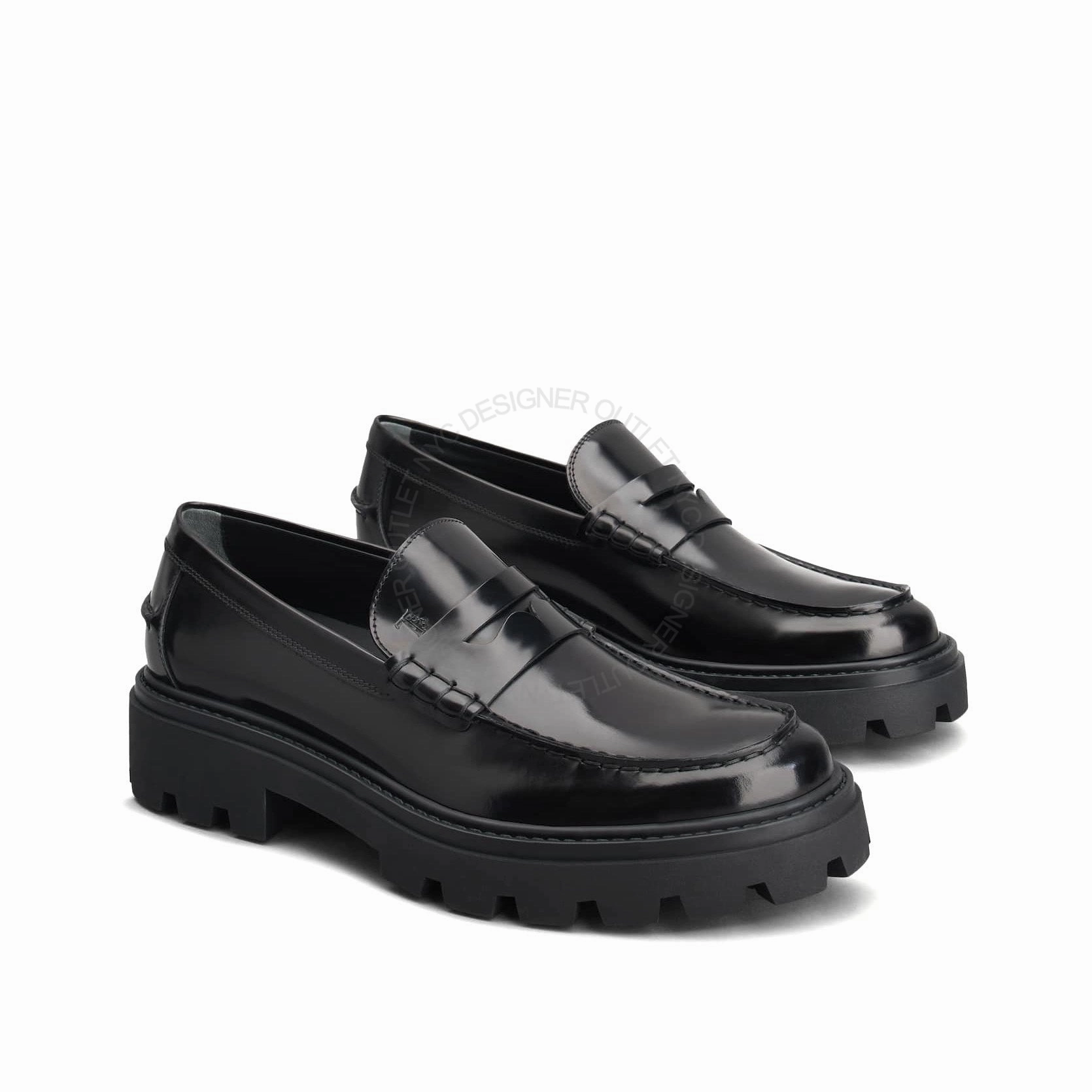 Loafers Without Back Tod's Penny Loafers