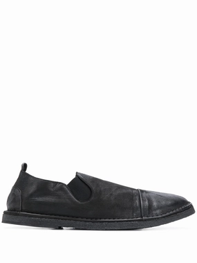 Salvator Ferragamo Loafers distressed-effect slip-on loafers