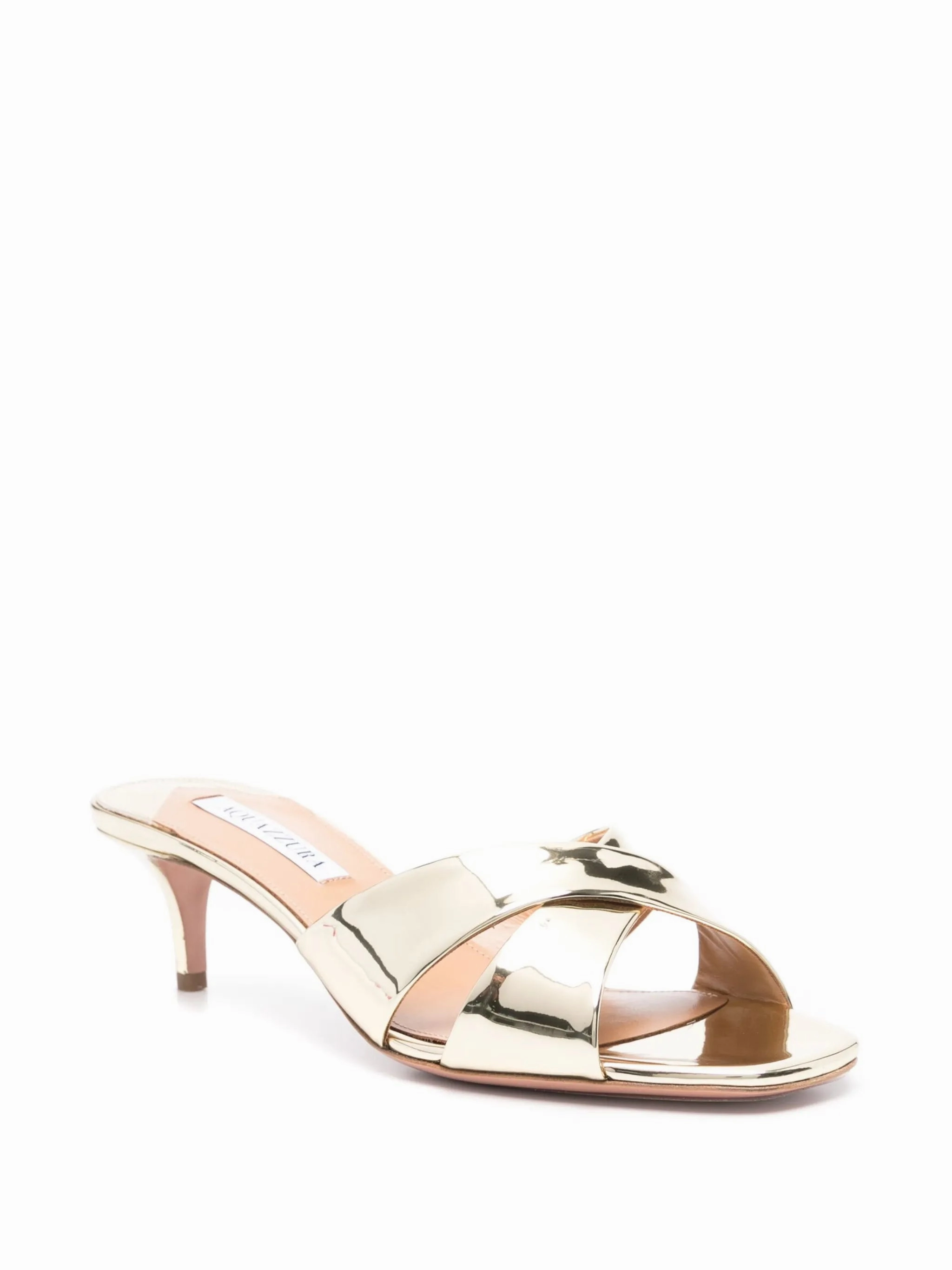 Reef Sandals Divine 50mm mirrored mules
