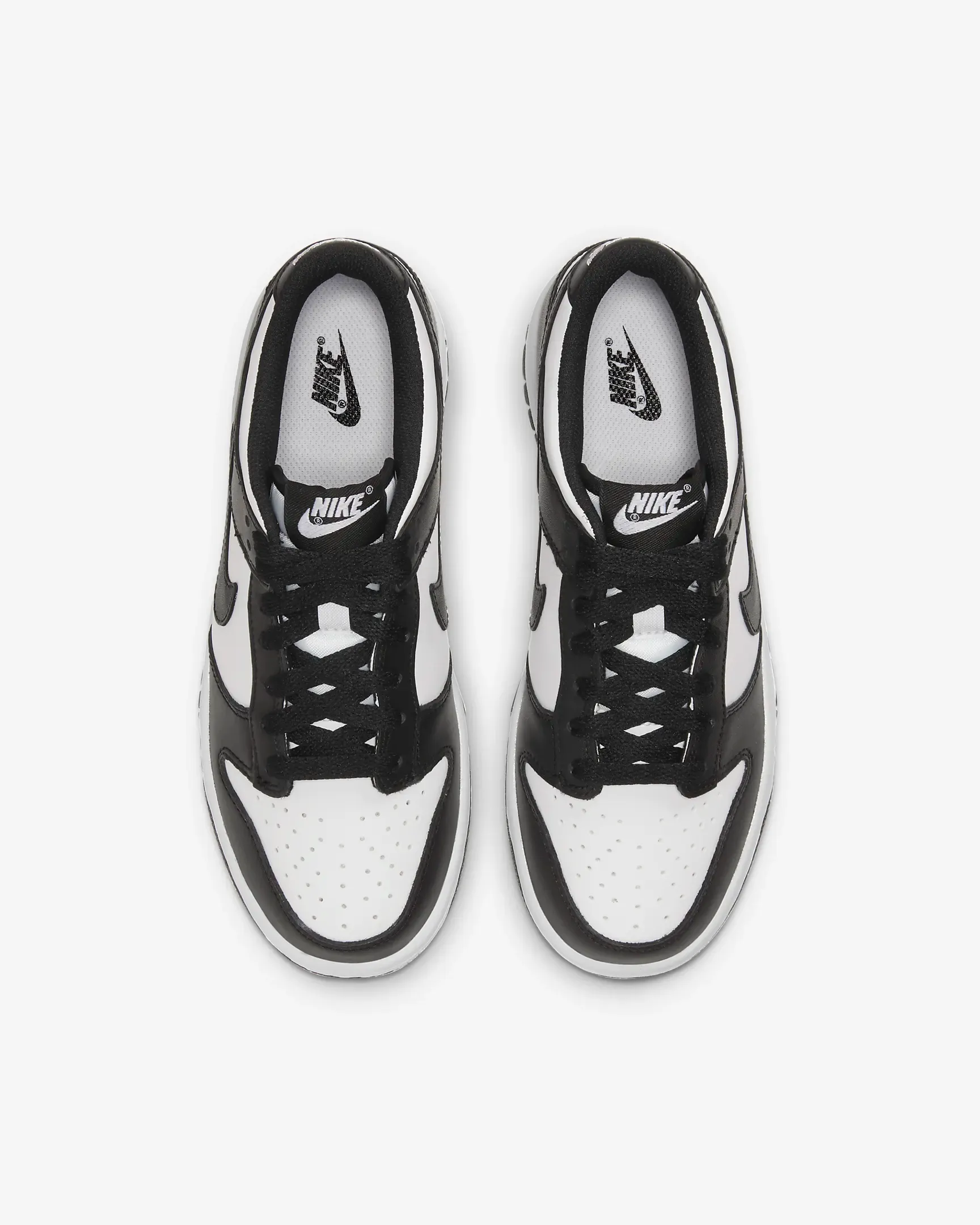 New Shoes Nike Air Nike Kid's Dunk Low Shoes - White / Black