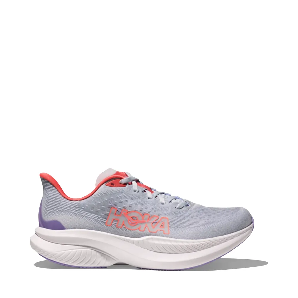Hoka Women's Mach 6 Sneaker in Pale Dusk/Gull Redding Ca