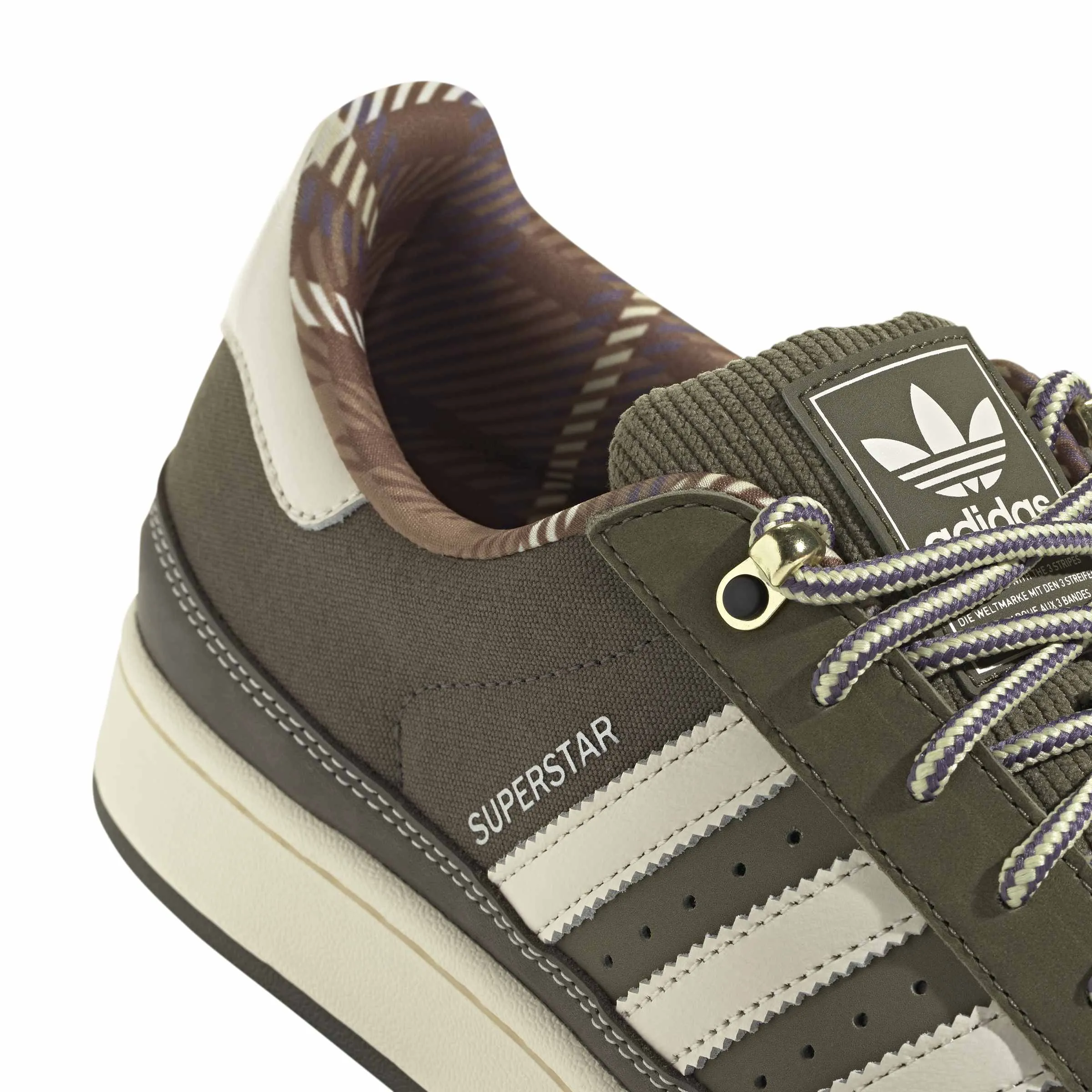 Superstar II 'Focus Olive' Adidas Slide Shoes