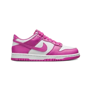 Shiekh Shoes Nike Nike Kids' Dunk Low Gs Shoes - White / Active Fuchsia