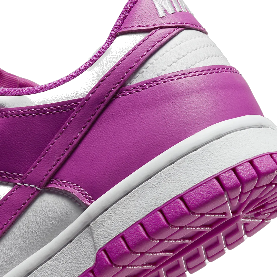 Nike Kids' Dunk Low Gs Shoes - White / Active Fuchsia Nike Best Sports Shoes