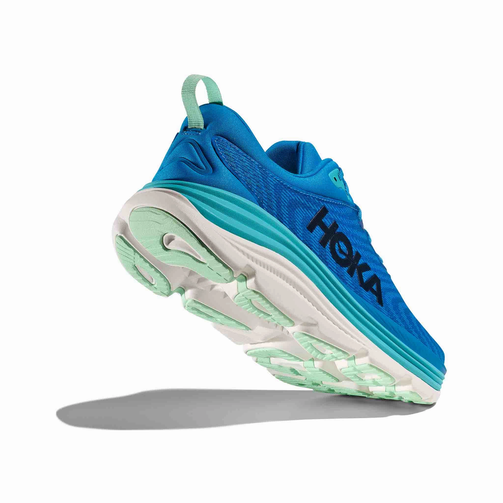 HOKA | Men's Gaviota 5 Running Shoes - Hoka Blue/Cielo Blue Most Comfortable For Standing All Day
